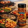 A sweet‑smoky, sun‑kissed all‑rounder with paprika, brown sugar, mustard and cayenne that brings swagger to chicken, pork, seafood and vegetables.