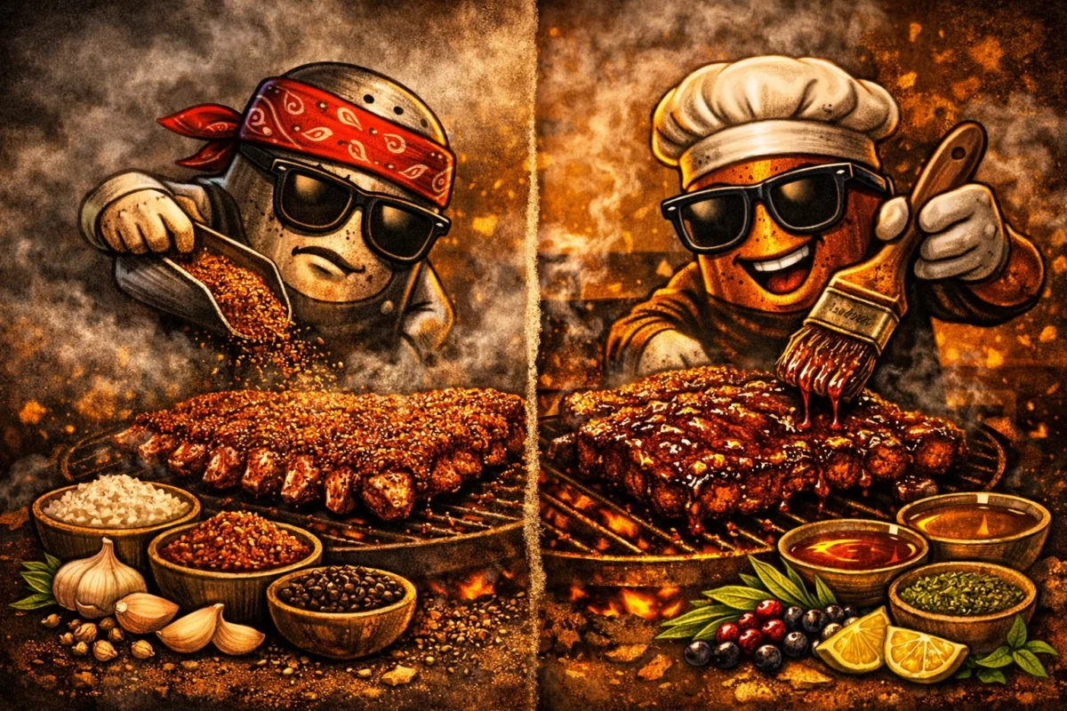 Dry Rub Vs Wet Rub and When to Use Each