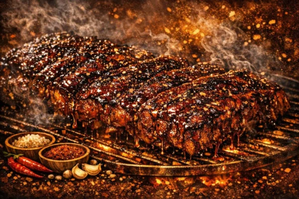 Sticky Pork Ribs and the Best Rub to Make Them Ridiculous