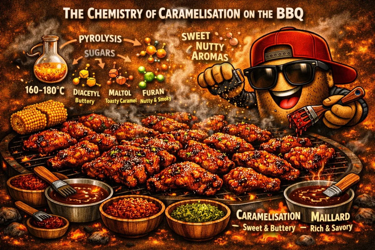 The Chemistry of Caramelisation on the BBQ
