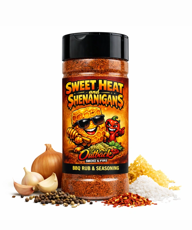 A sweet, warm and peppery BBQ rub made for pork, chicken and roasted veg. Gentle heat, big flavour and zero fuss. Perfect for weeknights or backyard mischief.