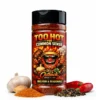 A sweet‑heat, pepper‑forward BBQ rub with a cheeky chilli kick for ribs, wings, seafood and vegetables.