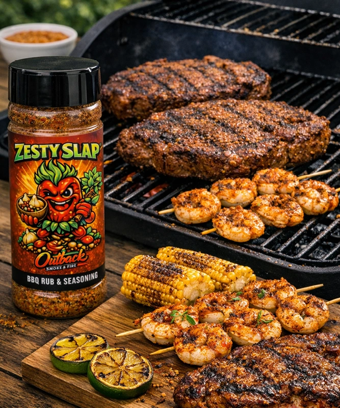 A smoky‑bright chipotle and lime rub with warm heat, citrus lift and savoury backbone that shines on beef, chicken, pork, vegetables and seafood.